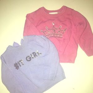 Baby girl sweaters